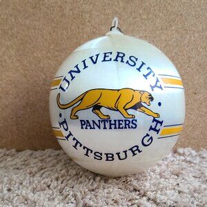 Vintage Pitt Panthers Christmas Ornament